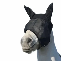 Masques Anti-Mouches|Masques Anti-Mouches*Absorbine - Masque anti-mouches avec oreilles Ultrashield Flymask Noir