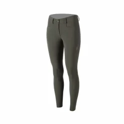 Pantalons D'Équitation*Animo Italia - Pantalon d'équitation femme Nule kaki Vert