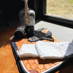 Hot - Pantalon d'équitation femme Noley / orange Pantalons D'Équitation