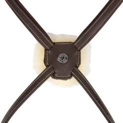 Bridons*Antarès Sellier - Bridon Signature muserolle croisée têtière anatomique marron Havane