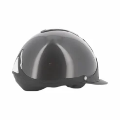 Casques D'Équitation À Visière Standard|Casques D'Équitation*Antarès Sellier - Casque premium vernis Gris