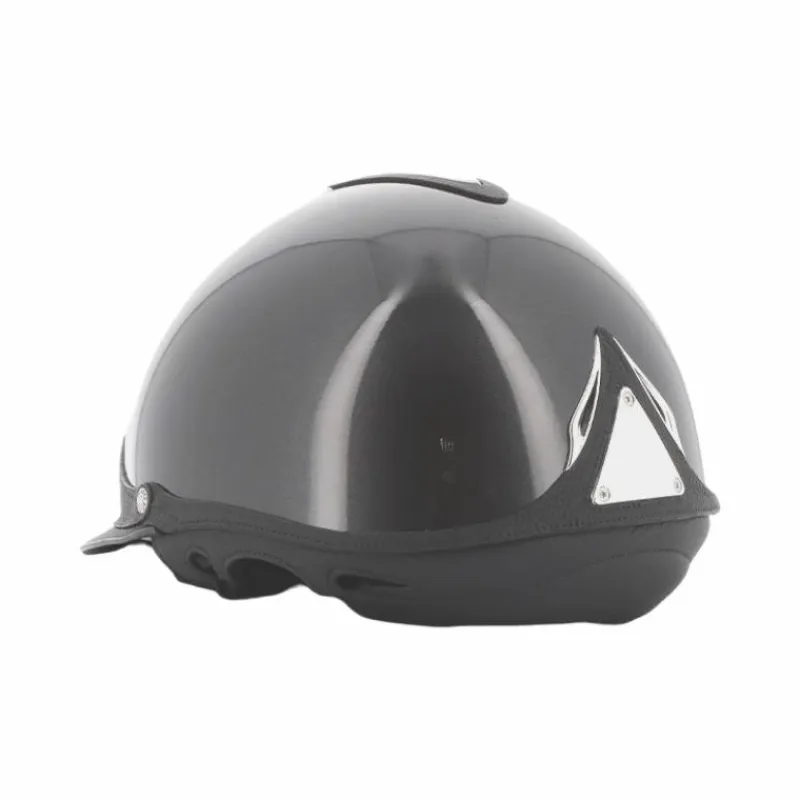 Casques D'Équitation À Visière Standard|Casques D'Équitation*Antarès Sellier - Casque premium vernis Gris