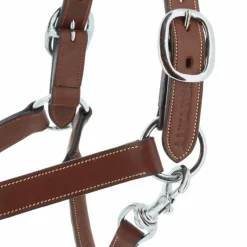 Licols En Cuir*Antarès Sellier - Licol doublé cuir marron