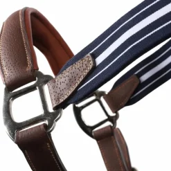 - Licol en cuir Stressless grainé havane / marine Élevage|Licols En Cuir