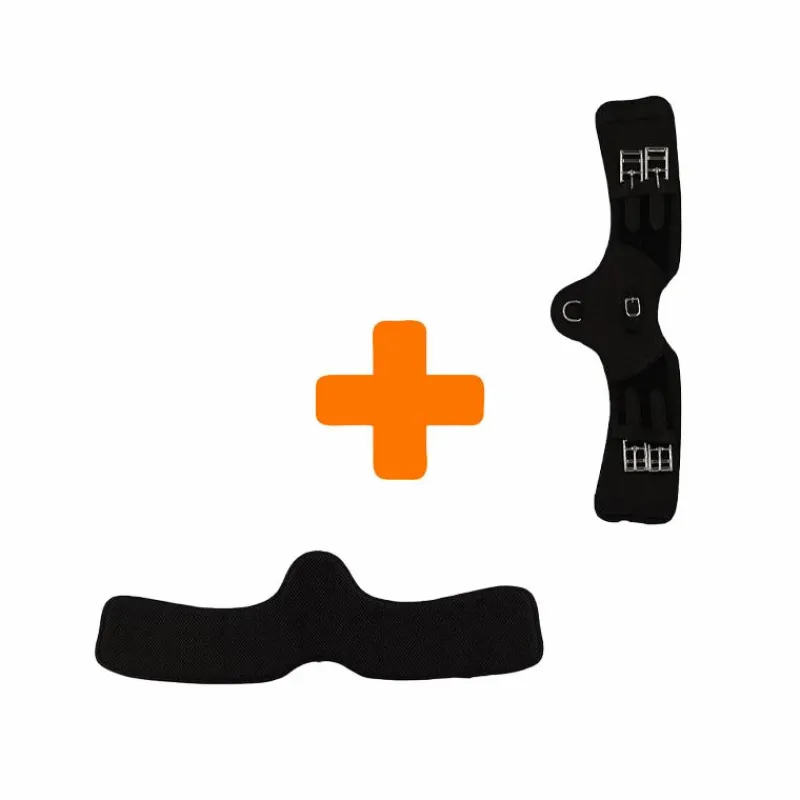 New - Sangle Signature anatomique courte noir et doublure Sangles Anatomiques