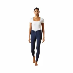 Pantalons D'Équitation*Ariat - Pantalon d'équitation femme Tri Factor NT navy éclipse full grip Marine