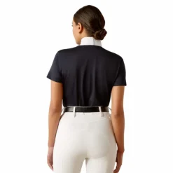 Polos Et Chemises*Ariat - Polo de concours manches courtes femme Aptos Marine