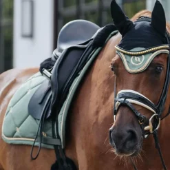 Best - Bonnet pour chevaux Night / olive Bonnets Pour Chevaux|Cso