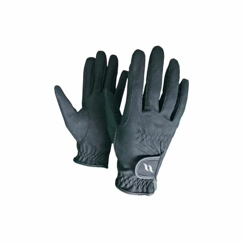Gants D'Équitation|Gants D'Équitation*Back On Track - Gants d'extérieur Noir