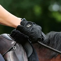 Gants D'Équitation|Gants D'Équitation*Back On Track - Gants d'extérieur Noir