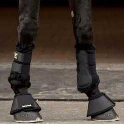 Hot - Guêtres souples 3D mesh avec fourrure x2 Guêtres Fermées