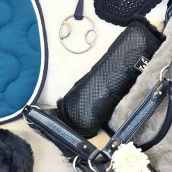 Hot - Guêtres souples 3D mesh avec fourrure x2 Guêtres Fermées