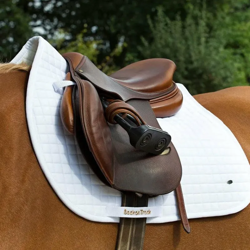 Tapis Cso/ Mixtes|Tapis De Selle*Back On Track - Tapis de selle N°1 Jumping Blanc