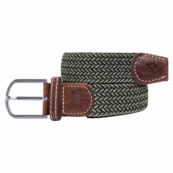 Ceintures*Billybelt - Ceinture tressée Quebec kaki/ gris Vert