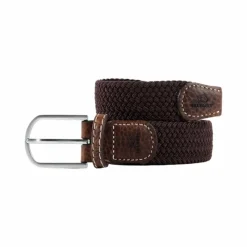 Ceintures*Billybelt - Ceinture tressée élastique Marron feuille