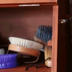 Grooming|Brosses Douces*Borstiq Farm - Brosse douce poils naturels Beige