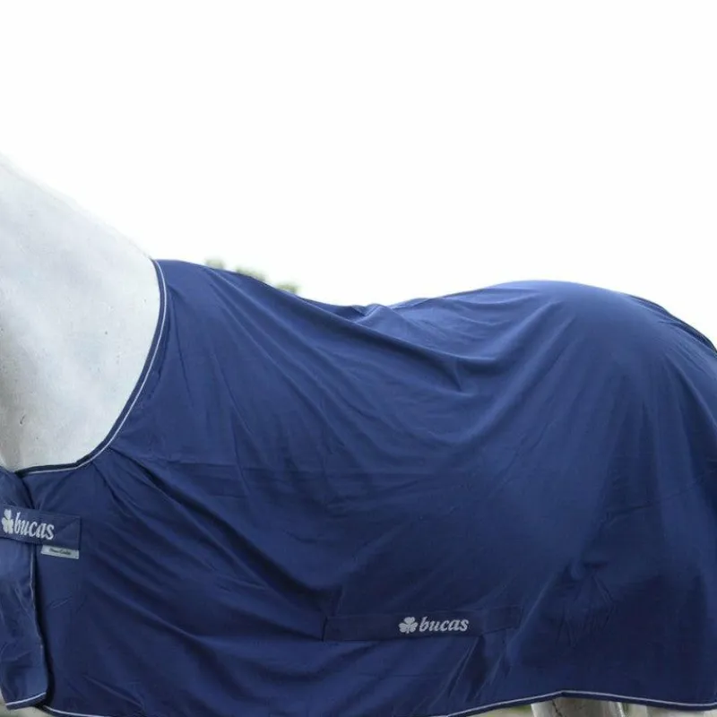 Hot - Chemise séchante Power Cooler navy/ sliver Couvertures Et Chemises