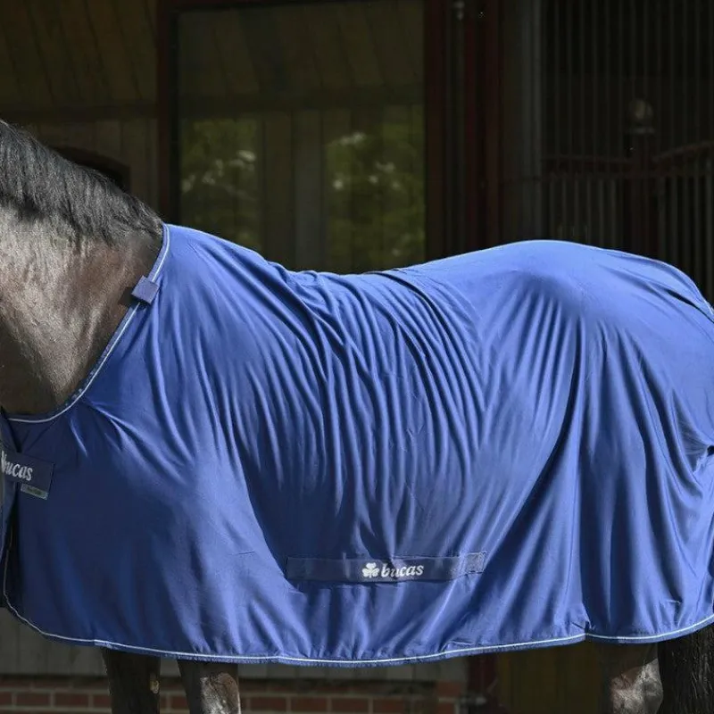 Hot - Chemise séchante Power Cooler navy/ sliver Couvertures Et Chemises