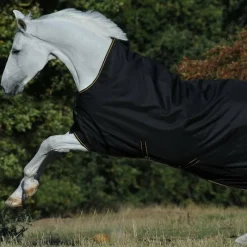 Couvertures Et Chemises*Bucas - Couverture d'extérieur Irish Turnout 150 / gold 150g Noir