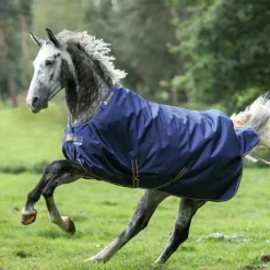 Couvertures Et Chemises*Bucas - Couverture d'extérieur Irish Turnout 150 / gold 150g Marine