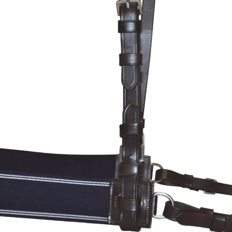 Concours Complet D'Equitation|Bricoles*Canter - Bricole élastique noir/marine