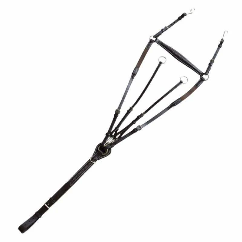 Colliers De Chasse*Canter - Collier de chasse surpiqué Noir