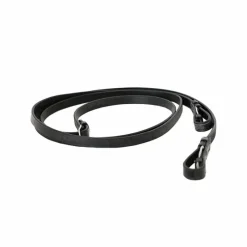 Rênes Et Arrêtoirs De Rênes*Canter - Rênes de cheval cuir lisse 16 mm Noir