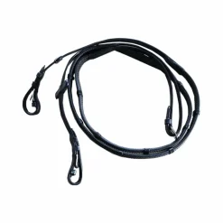 Clearance - Rênes de cheval Eventer avec arrêtoirs 16 mm Rênes Et Arrêtoirs De Rênes