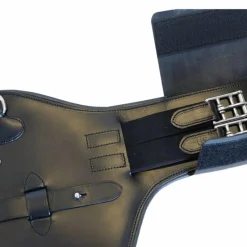 Concours Complet D'Equitation|Bavettes Courtes*Canter - Sangle bavette courte Noir