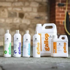 Outlet - Shampoing détachant pour chevaux gris et blanc Gallop Shampoings Pour Chevaux