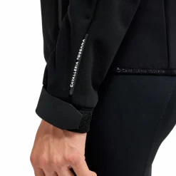 Pulls Et Gilets*Cavalleria Toscana - Gilet à capuche manches longues femme CT Academy Noir