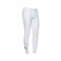 Pantalons D'Équitation|Pantalons D'Équitation*Cavalleria Toscana - Pantalon d'équitation homme Blanc