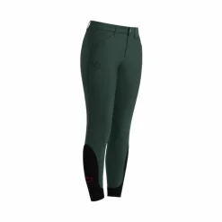 Pantalons D'Équitation*Cavalleria Toscana - Pantalon d'équitation junior Logo CT jungle green Vert