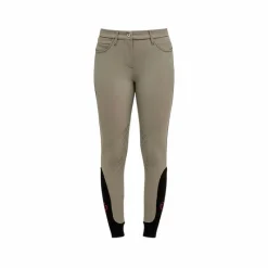 Online - Pantalon d'équitation femme foliage kaki Pantalons D'Équitation