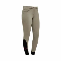 Online - Pantalon d'équitation femme foliage kaki Pantalons D'Équitation