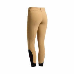Online - Pantalon d'équitation femme Americain taille haute tan Pantalons D'Équitation