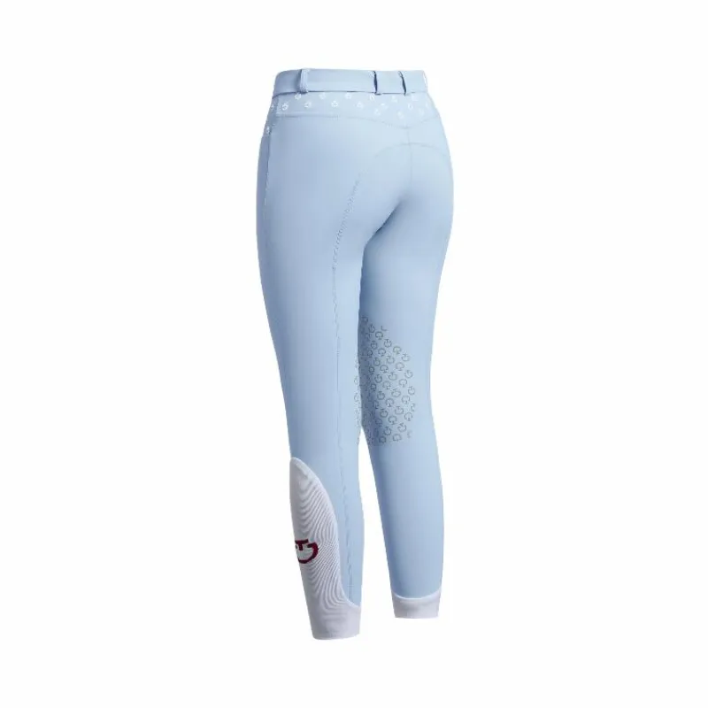 Best - Pantalon d'équitation fille Embroidery sky blue Enfant Pantalons D'Équitation