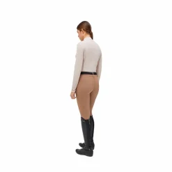 Polos Et Chemises*Cavalleria Toscana - Polo d'entraînement femme manches longues Beige