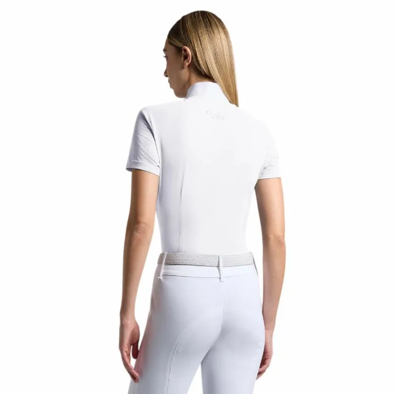 Clearance - Polo de concours manches courtes femme Perforated Jersey Inserts Polos Et Chemises