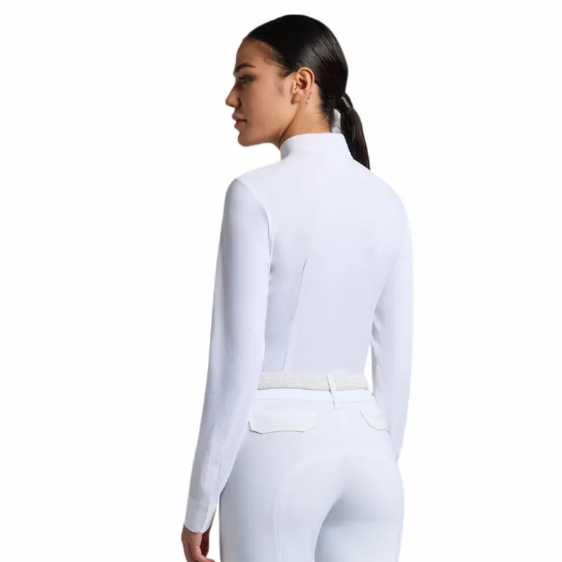 Online - Polo de concours manches longues femme Heat Sealed Perforated Polos Et Chemises