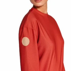 Clearance - Pull manches longues femme CT Diagonal Weave sunset dream Pulls Et Gilets