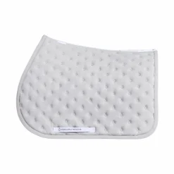 Tapis Cso/ Mixtes|Tapis De Selle*Cavalleria Toscana - Tapis de selle Embrodery Quilted light grey Gris