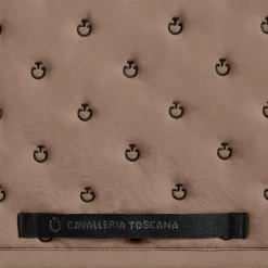 Tapis Cso/ Mixtes|Tapis De Selle*Cavalleria Toscana - Tapis de selle Embrodery Quilted noisette Beige