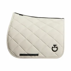 Tapis De Selle|Tapis Cso/ Mixtes*Cavalleria Toscana - Tapis de selle Diamond Quilted Jersey vanille Beige