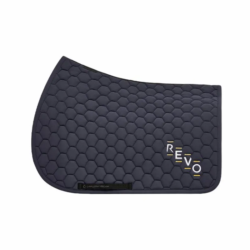 Tapis Cso/ Mixtes|Tapis De Selle*Cavalleria Toscana - Tapis de selle Revo Gris