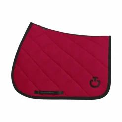 Discount - Tapis de selle Diamond Quilted Jersey framboise Tapis De Selle Poneys|Tapis Cso/ Mixtes