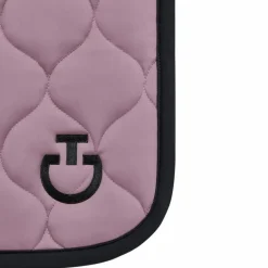 Tapis Cso/ Mixtes|Tapis De Selle*Cavalleria Toscana - Tapis de selle New Circular Quilted Jersey lilas Violet