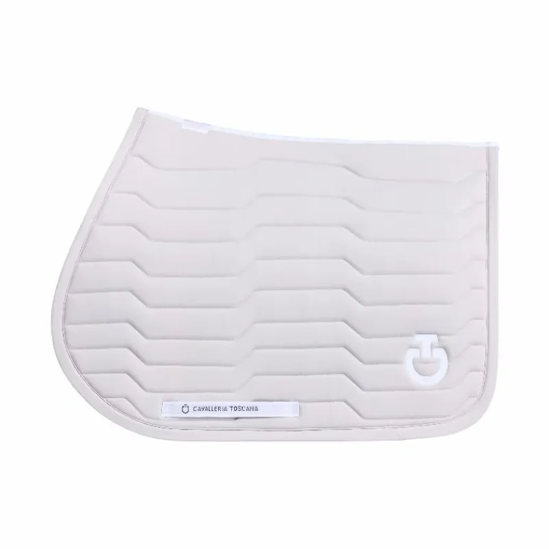 Tapis Cso/ Mixtes|Tapis De Selle*Cavalleria Toscana - Tapis de selle Performance light grey Gris