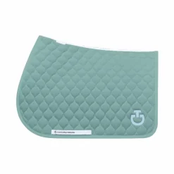 Tapis Cso/ Mixtes|Tapis De Selle*Cavalleria Toscana - Tapis de selle Circular Quilted mint green Vert
