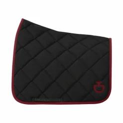 Tapis De Dressage|Dressage*Cavalleria Toscana - Tapis de dressage Diamond Quilted / bordeaux Noir